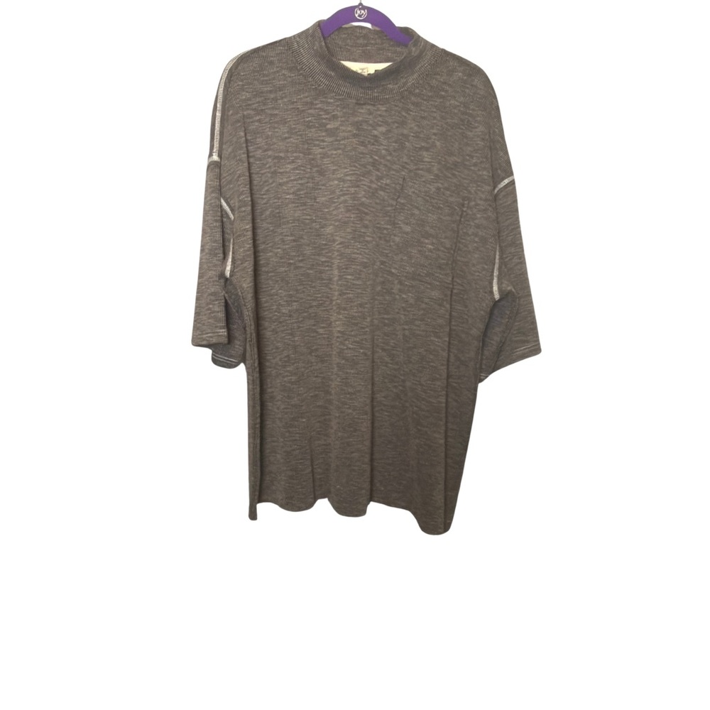 POL Women's Grey Short Sleeve Tee (0237)